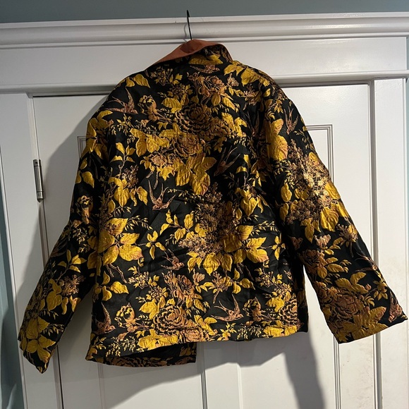 Anthropologie Brocade Trucker Jacket- OS- NWT - Picture 11 of 12